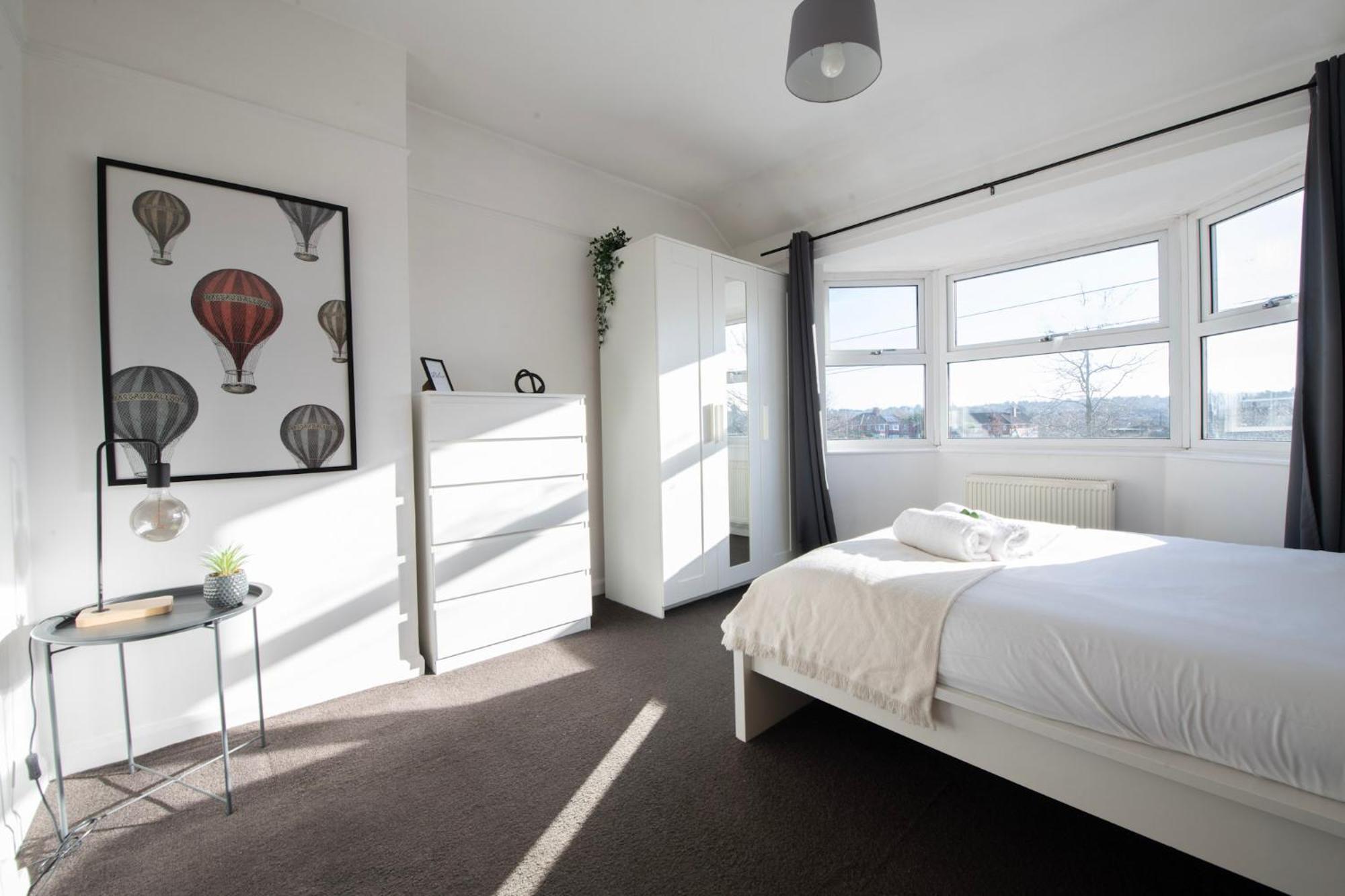 Hampton House - Sleeps 7 - Free Parking And Wifi Hébergement de vacances